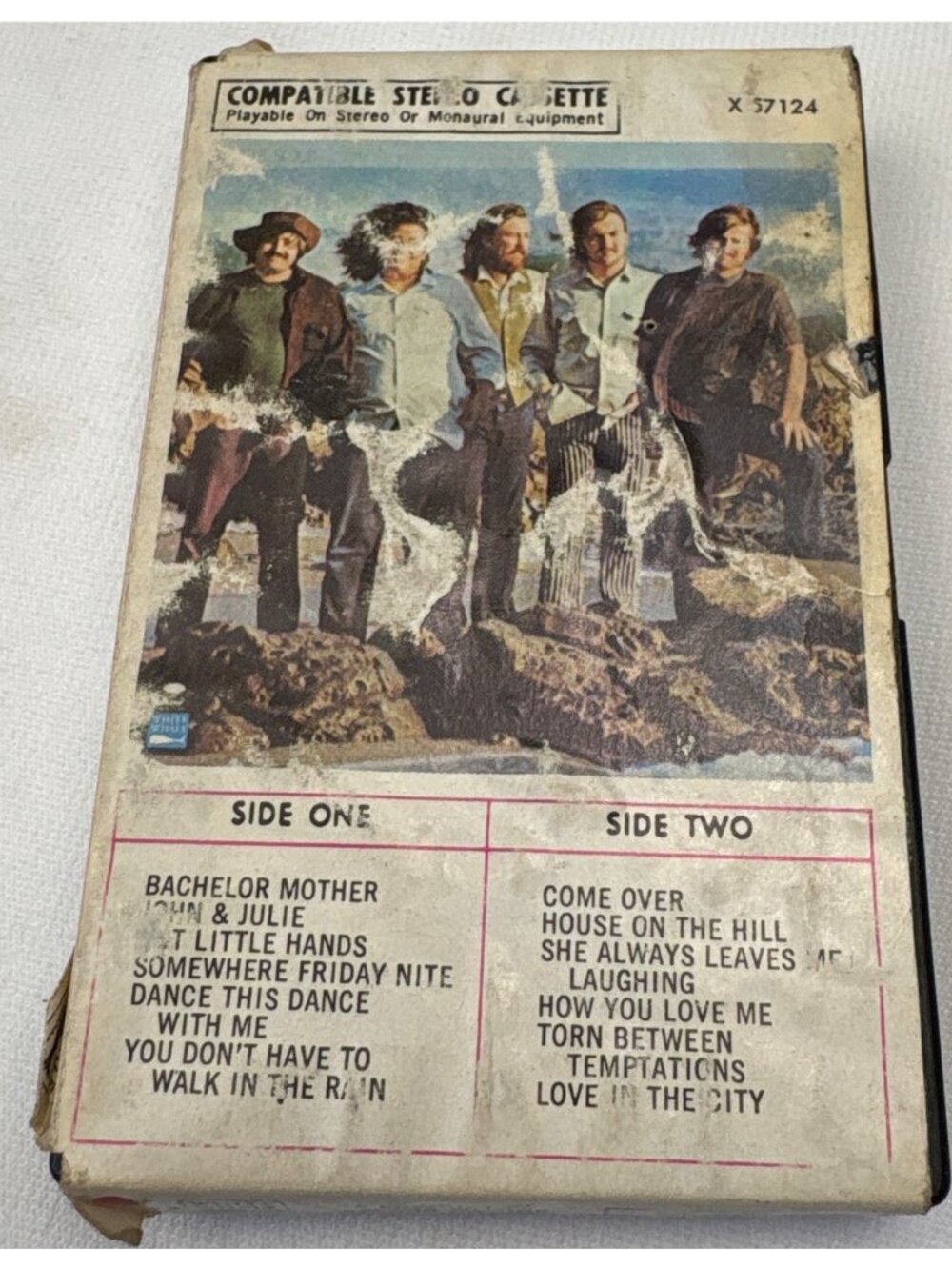 The Turtles Turtle Soup Album Ampex Cassette Tape X57124 Case USA